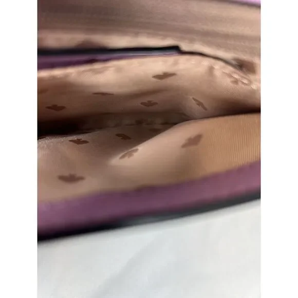 KATE SPADE NEW YORK MEDIUM‎ CHAIN SADDLE BAG ROBYN EXOTIC PINK MAUVE - Picture 14 of 16